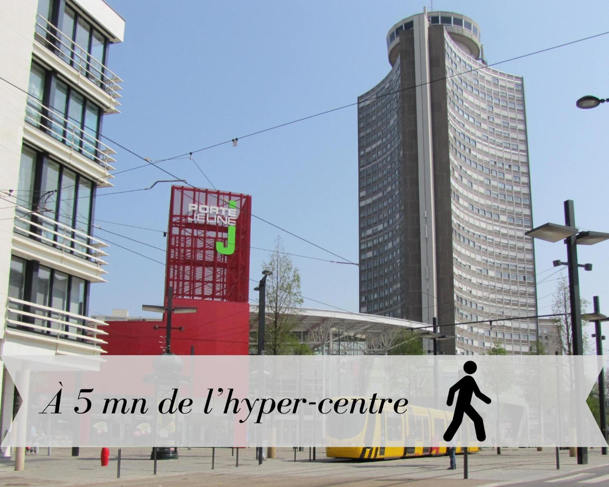 Le K - Mulhouse Centre Lejlighed Eksteriør billede