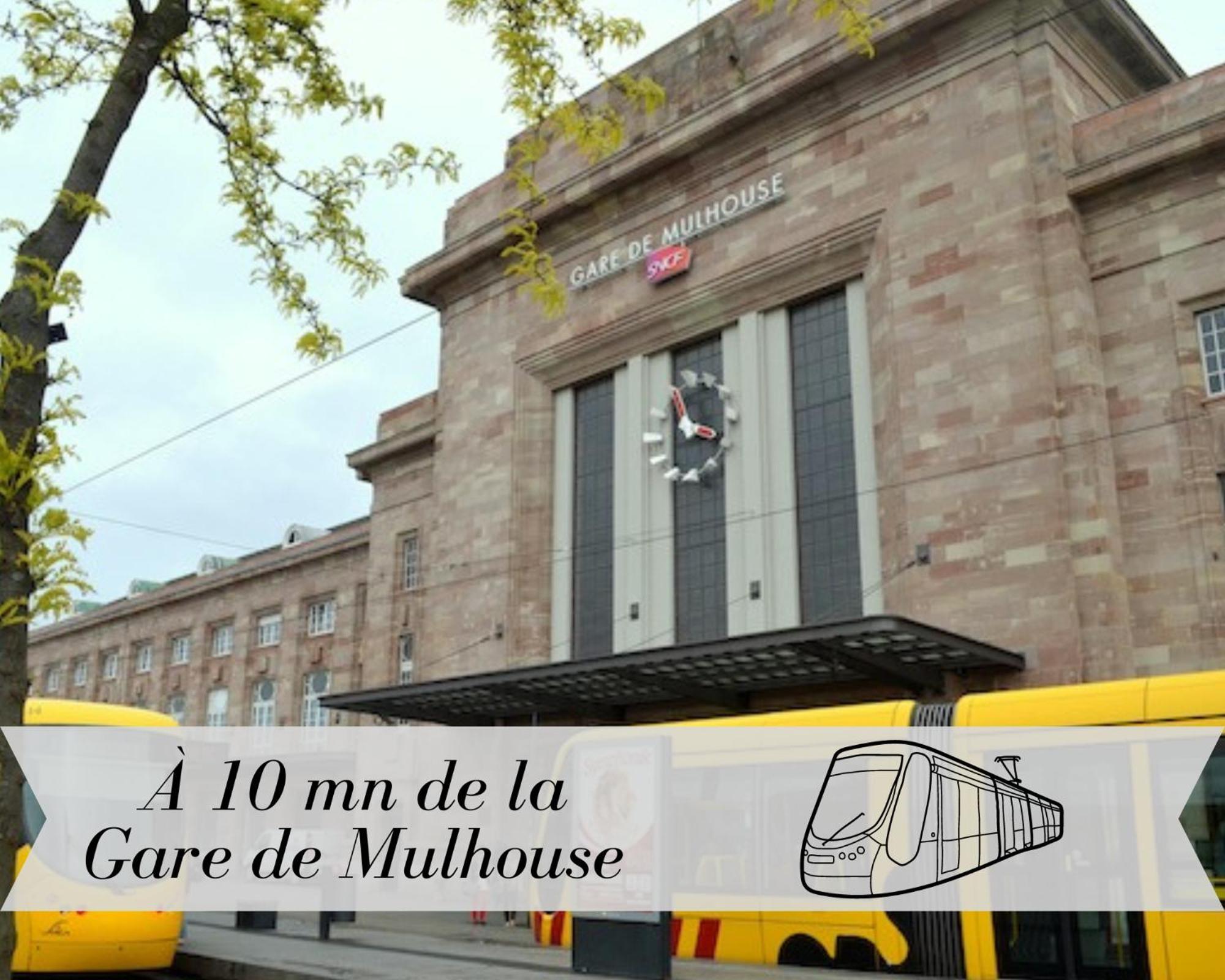 Le K - Mulhouse Centre Lejlighed Eksteriør billede